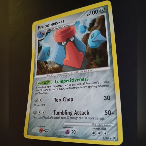 Probopass Pokemon Card - Arceus Evolution - 7/99 Rare Holo - Picture 6 of 9